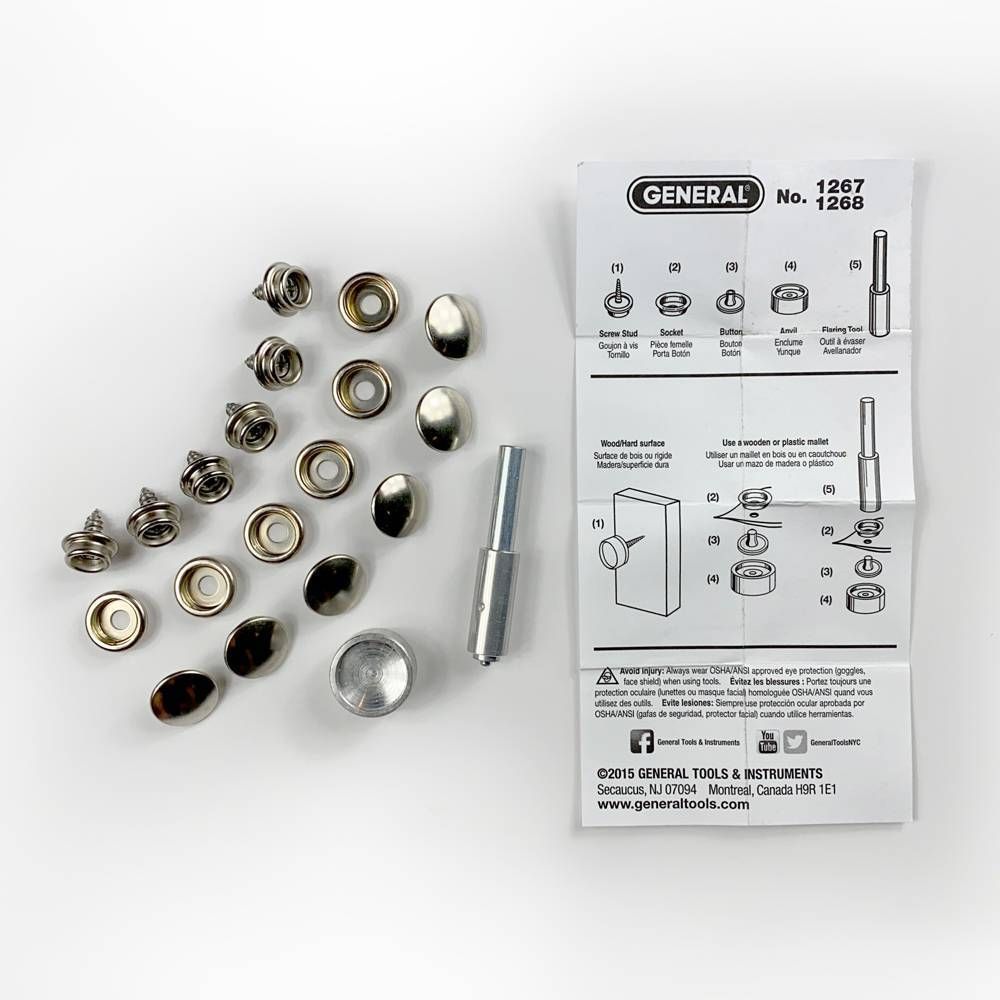 General Screw Snap Fastener Kit - AR - MO - Powell Feed and Milling