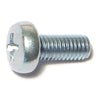 Monster Fastener Zinc Plated Class 4.8 Steel Coarse Thread Phillips Pan Head Machine Screws