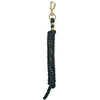 Weaver Poly Lead Rope with a Solid Brass 225 Snap (Solid - Black)