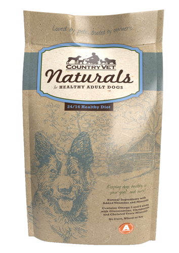 Country Vet Naturals 24 14 Healthy Diet Dog Food 35 LB AR MO Powell Feed and Milling