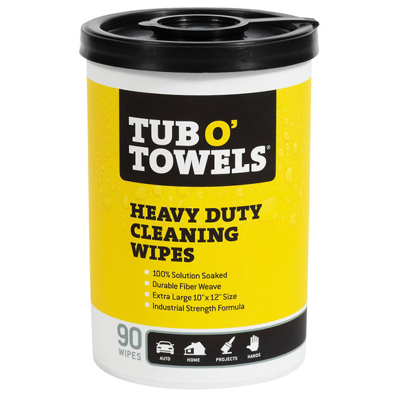 Federal Process Tub O' Towels Heavy Duty Cleaning Wipes (40-Count (Pack of 12) - 10
