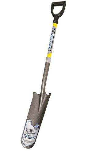 Vulcan Drain Spade Shovel Fiberglass D-Handle (29)