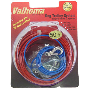 Valhoma Cable Trolley 100 Ft. System