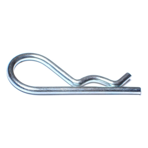 Monster Fastener Zinc Plated Steel Hitch Pin Clips
