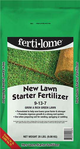 Ferti-lome NEW LAWN STARTER FERTILIZER 9-13-7