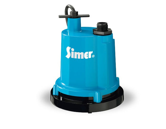 Pentair Simer 2300-04 Cast Aluminum Submersible Utility Pump