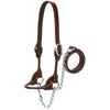 Dairy/Beef Rounded Show Halter, Brown, Small