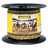 Electric Fence Wire, Yellow & Black Aluminum & Fiberglass, 1,312-Ft. Spool