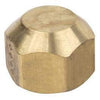 Brass Gas Flare Cap, 5/8-In. OD