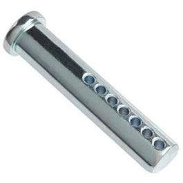 3 Pack, 5/16 x 2-In., Clear Zinc Plated, Adjustable Clevis Pin, Multiple Holes, Cut Off Excess Length If Needed.