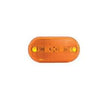 Marker/Clearance Trailer Light, Incandescent Amber, 4-1/8 x 2-In.
