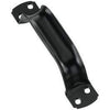 Door Pull, Extra Heavy, Black, 6-3/4-In.