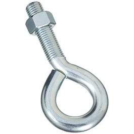 Eye Bolt With Hex Nut, Zinc, 1 x 8-In.