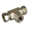 .5-In. Female Pipe x .5-In. Female Pipe T Fitting Swivel Hydraulic Adapter