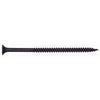 Black Phosphate Drywall Screws, Phillips Sharp Point, Fine-Thread, 1.25-In. x #6, 1-Lb. Box