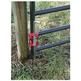 Livestock Gate Anchor, Round Tube, 1.75 to 2-In.