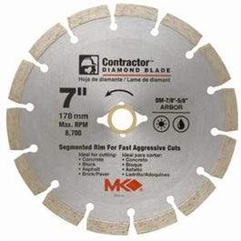 Circular Saw Blade, Contractor Dry/Wet, 7-In.