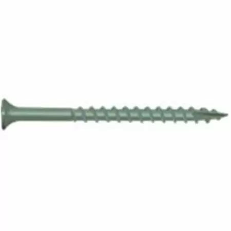 National Nail  Bugle Head Star Drive Deck Screws 2 X #8, Green