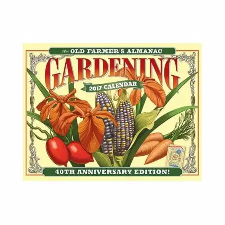 Old Farmers Almanac 2000 Gardening 2017 Calendar, Pack of 20