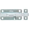 Door Barrel Bolt, Zinc, 4-In.