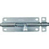 Door Barrel Bolt, Zinc, 5-In.