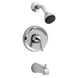 Jocelyn Tub & Shower Faucet, Single Handle, Polished Chrome