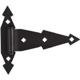 2-Pk., 7-In. Black Satin T-Gate Hinge