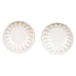 Ceiling Fixture Lock Up Cap, 1/8 IP, White Plastic, 2-Pk.