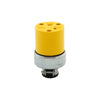 Cooper Wiring Devices Plug Connector Female 20 A Yellow