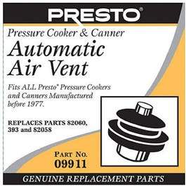 Pressure Cooker Automatic Air Vent
