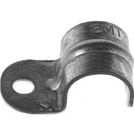 Conduit Fitting, EMT Strap, 1 Hole, 1/2-In., 100-Pk.