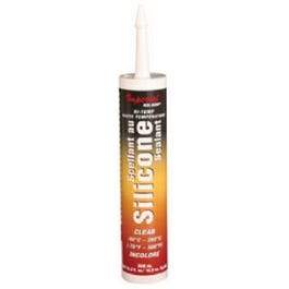 10.3-oz. Clear Silicone Sealant