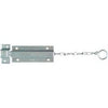 Door Chain Bolt, Zinc, 6-In.