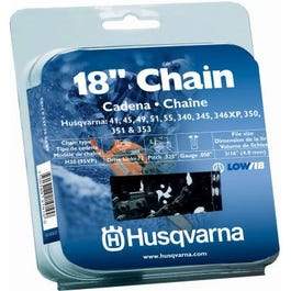 Chainsaw Chain, Narrow Kerf, 18-In.