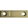 4-Pk., 2 x .5-In. Brass Mending Plate