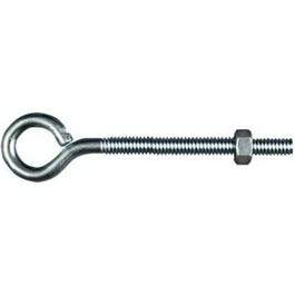 Eye Bolt, Zinc, 1/4 x 4-In.