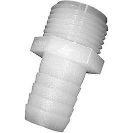Pipe Fitting, Nylon Barb Adapter Fitting, 1/2 ID x 3/4-In. MGH