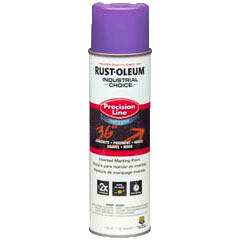 Rust-Oleum M1800 System Water-Based Precision Line Marking Paint 17 oz Fluorescent Purple