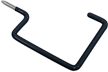 BLACK VINYL COATED LRG STRGE HOOK