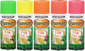 Fluorescent High Visibility Spray Paint Krylon fluorescent ; spray paint