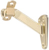 BRASS PLATED HANDRAIL BRCKT