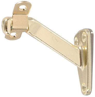 BRASS PLATED HANDRAIL BRCKT