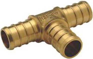 BRASS T 1/2 IN