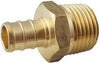 BRASS MALE ADAPTER 1/2 IN