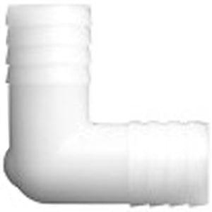 HOSE BARB ELBOW 1/2 NYLON