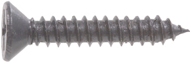 12X1-1/4  BLACK WOOD SCREW