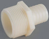 HB MALE ADAPTER 3/8X1/8 NYLON