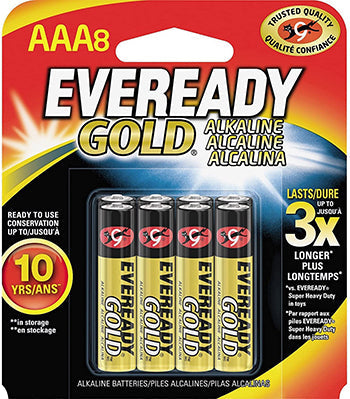 EVEREADY GOLD AAA8 PACK