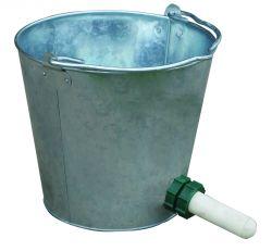 8 Quart Galvanized Calf Pail