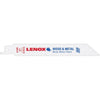 Lenox 6 In. 10 TPI Wood/Metal Reciprocating Saw Blade (5-Pack)